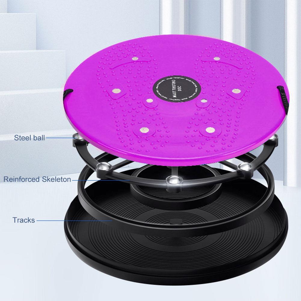 Magnet Waist Twisting Disc Fitness Balance Board Trenažér na hubnutí Magnetická masáž Svíjející se talíř Twister Cvičební zařízení