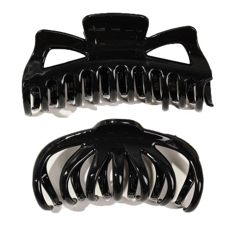 Korean Style Acrylic Solid Color Hair Clip Women's High-end Fashion Shark Clip Hair Accessories