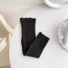 Y2k JK Calf Long Socks Lolita Knit Knee High Socks Simple Mid-tube Stocking  Women