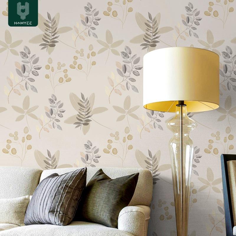 Thick Waterproof Wall Panels Floral PVC Wallpaper, Self-Adhesive Peel and Stick for Bedroom Feature Wall
