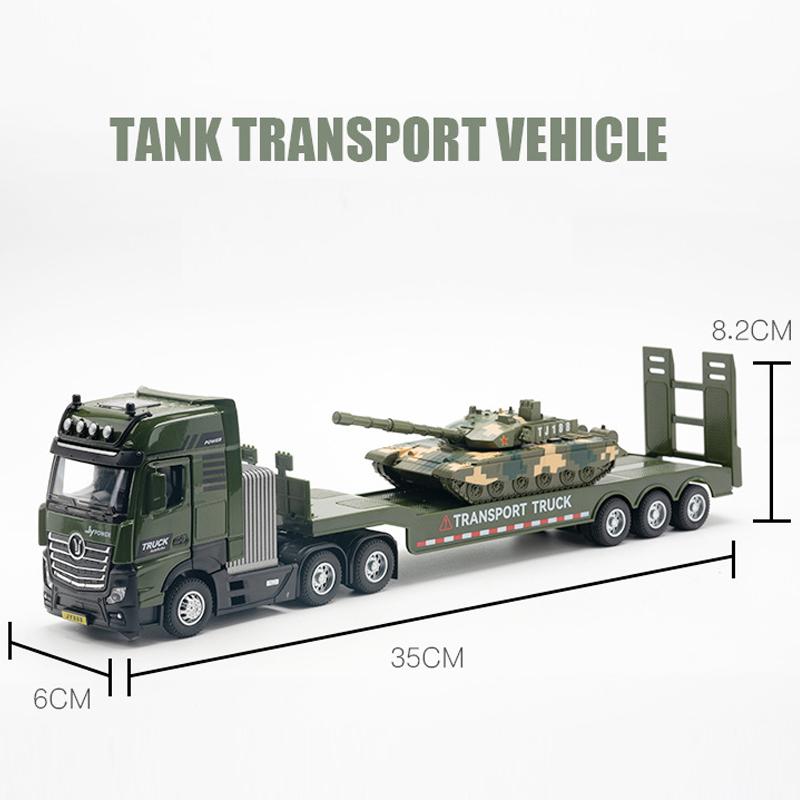 1/50 Maßstab Legierung Engineering Fahrzeug Modell Set Druckguss Bagger Transporter Auto Spielzeug Kinder Jungen Geschenk Tank Voiture Miniatur