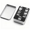 Window Lift Button Protective Cover For Tesla Model Y Juniper Model 3 Highland Door Open Button Sticker Silver Auto Accessories