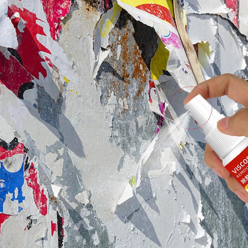 Double Sided Floor Adhesive Remover 100ml Poster Adhesive Removal Glue Cleaner Remover Glue Removal Spray Self Adhesive Cleaner