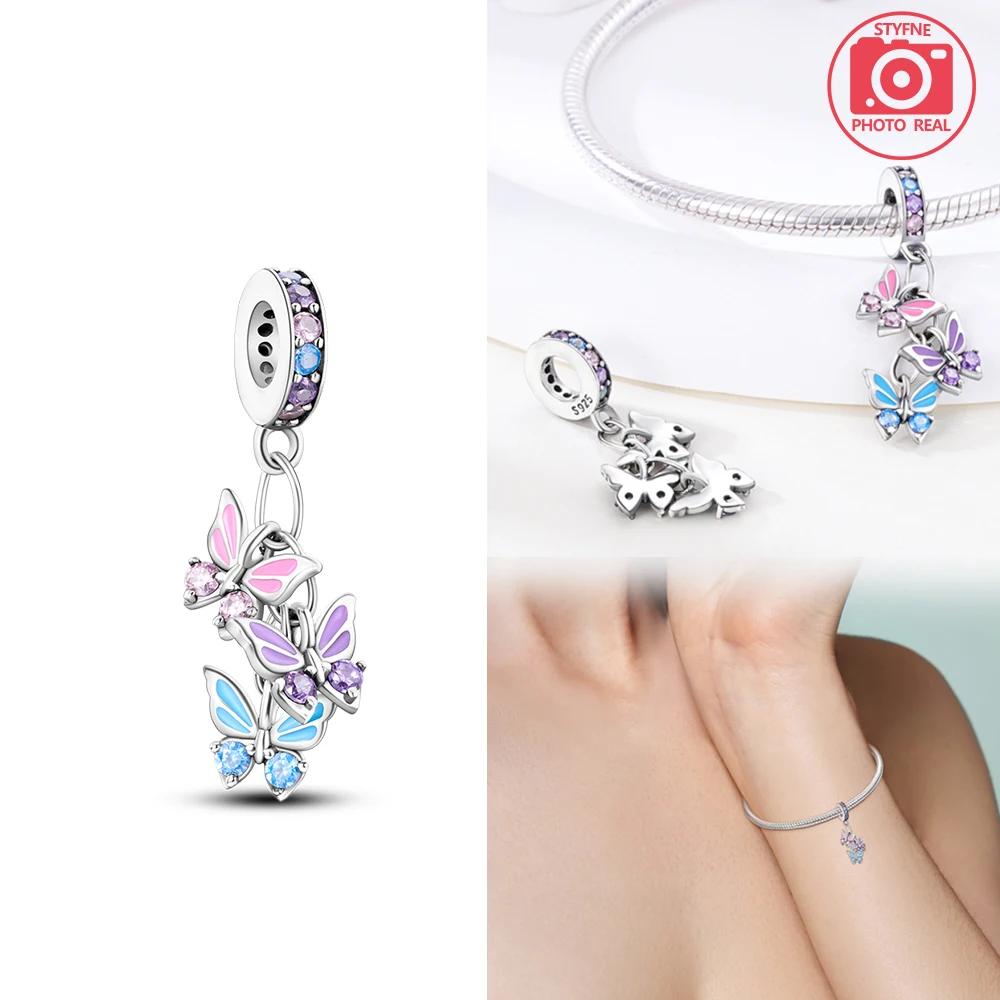 

Компоненты бусин-шармов Металл Цвета Серебро Медь Кот Надежная Цепочка Безопасности Компонент бусины Совместимый с Оригинальным Браслетом Высокий
