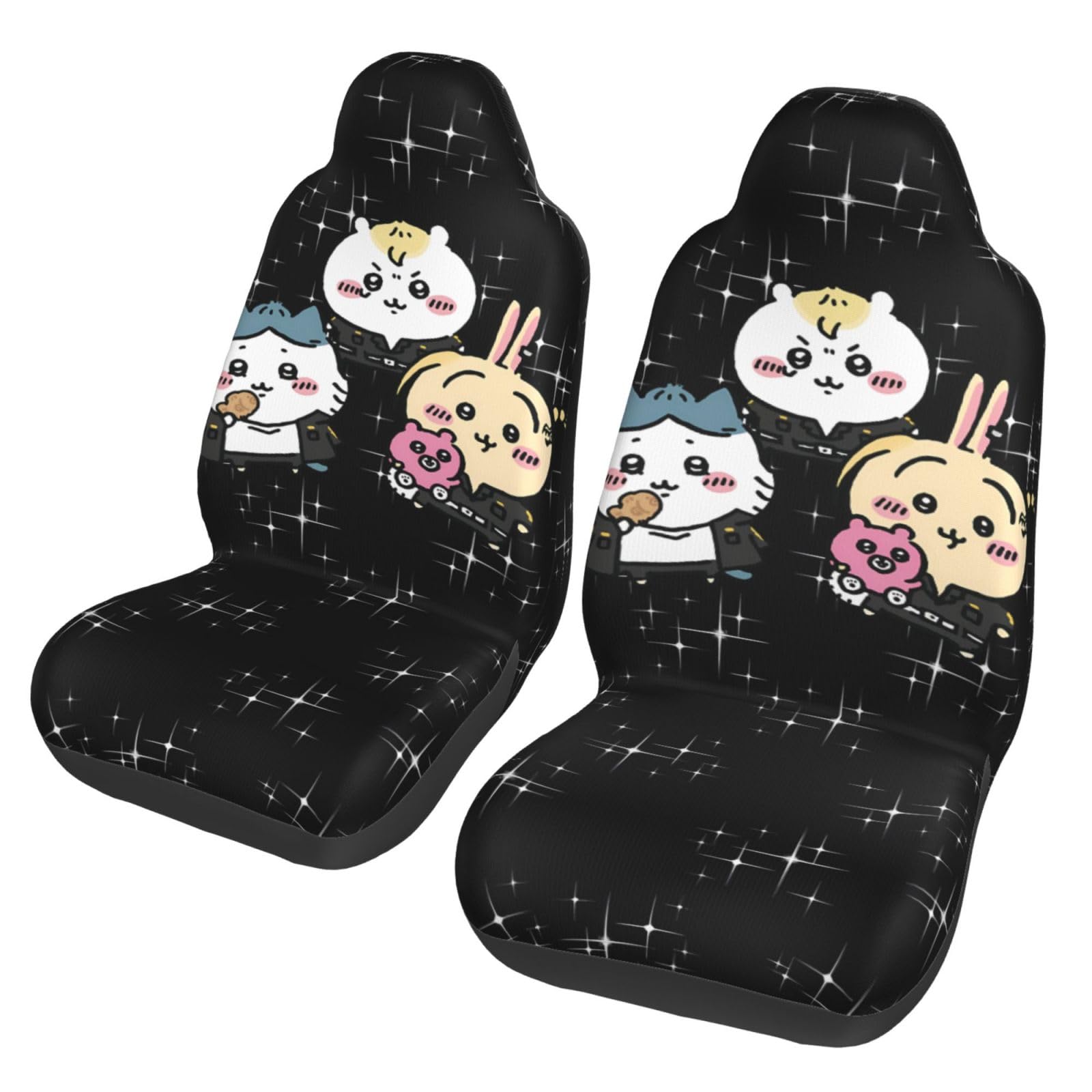 

Car Seat Covers, Nice Cute, Hachiware Cute, Set of 2, Car Seat Cover, Chair Free Size