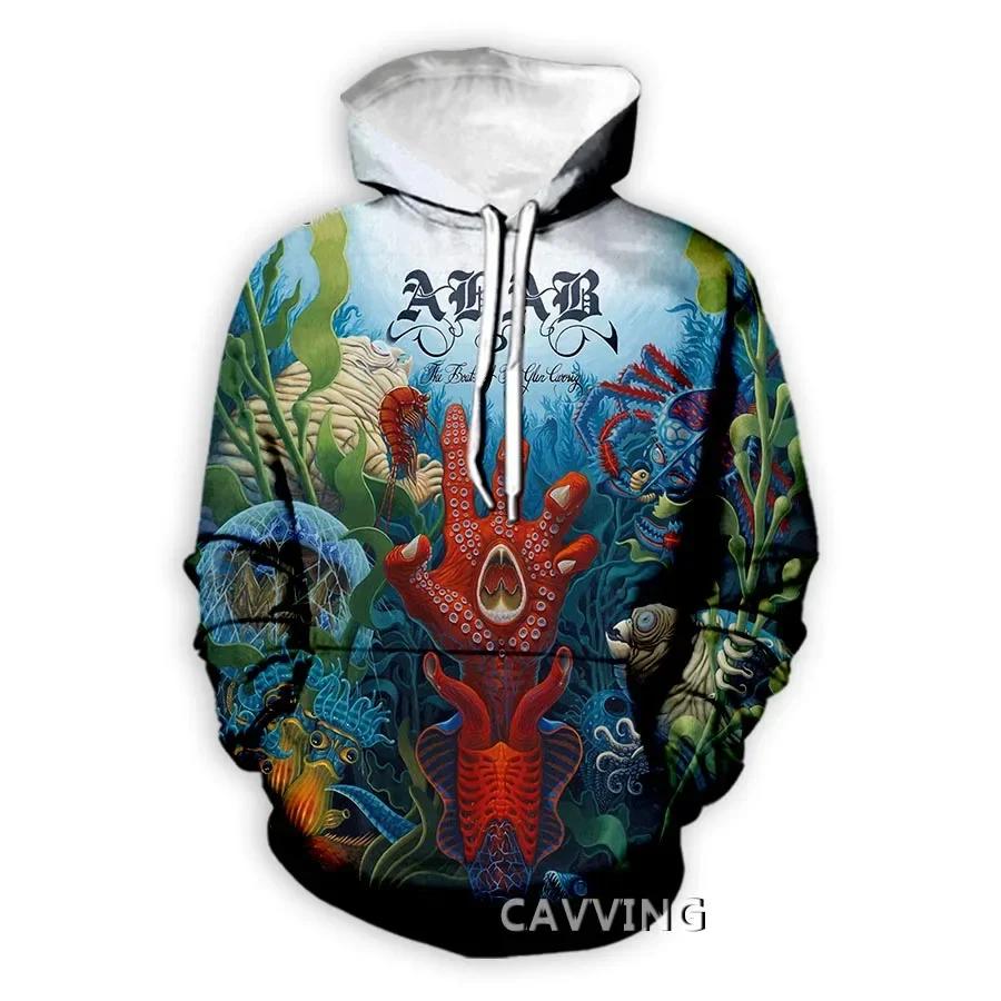New Fashion AHAB Band 3D Printed Clothes Streetwear Men/women Hoodies Sweatshirt Fashion Hoody Hooded Pullover Tops