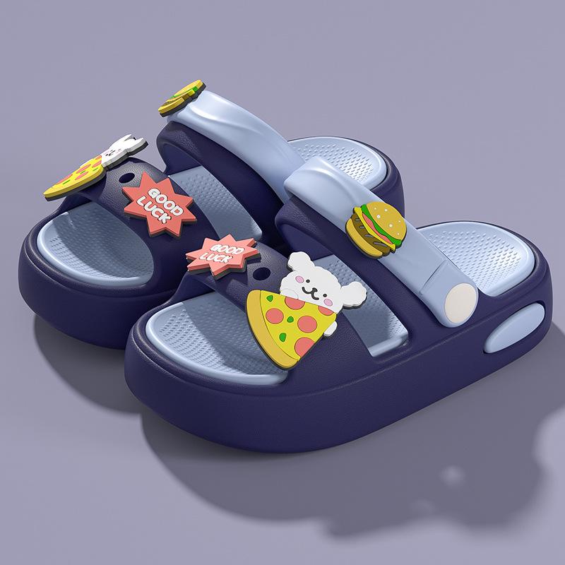 Puppy children's slippers, new summer style, boys' cartoon slippers, non-slip girls' baby sandals