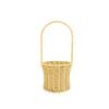 1Pc Weaving Simplicity Hat Basket Countryside Handheld Modern Photography Props Manual Flower Basket