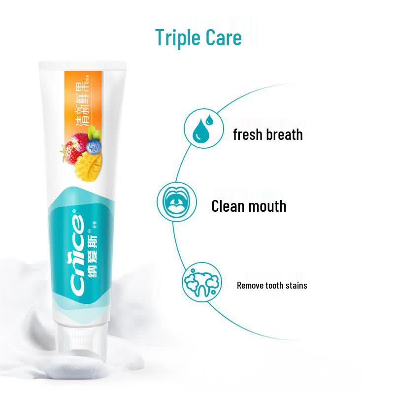 Naice Fresh Fruit Scent Toothpaste, 120g