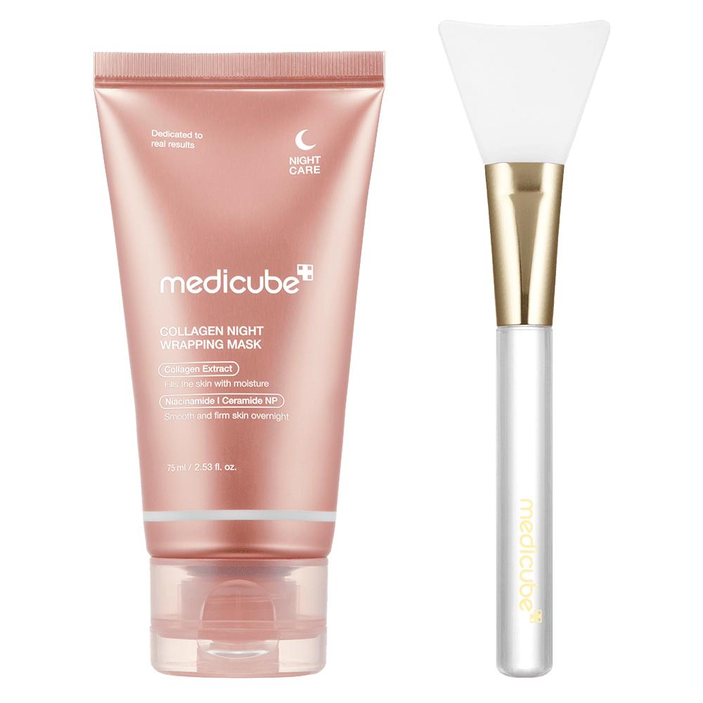 

Medicube Коллагеновая ночная обертывающая маска 75 мл (+Розыгрыш кистей) Collagen wrapping pack + brush