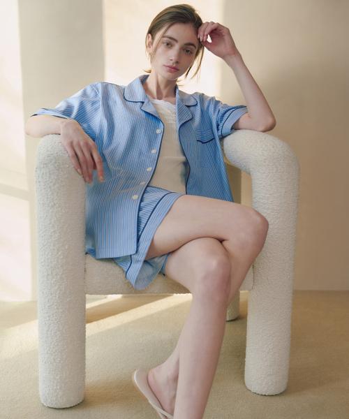 [CEID] Classic Louise Short Sleeve Pajama Set [Shipped from Korea] 100% Authentic