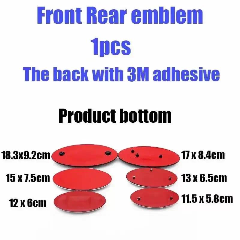 2026 Hot Car Sticker Car Front Hood Emblem Rear Trunk Badge Sticker for KIA sportage ceed sorento cerato optima picanto rio soul