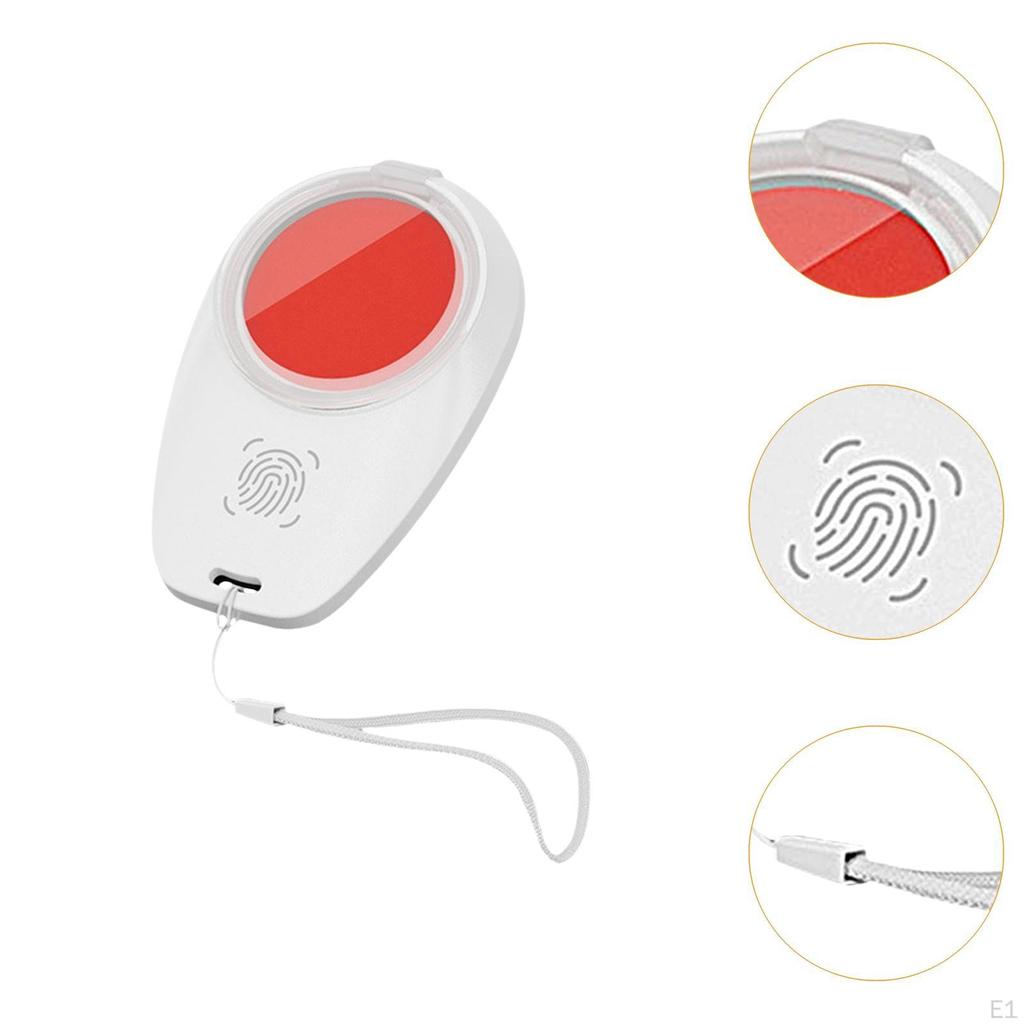 Fingerprint Ink Pad Inkpad Easy To Carry Quick Drying Stamp Thumbprint for Documents