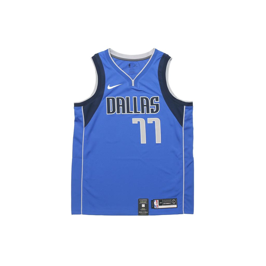 Nike Luka Doncic NBA Swingman Jersey Dallas Mavericks No. 77 Men Jersey Blue 864469-487