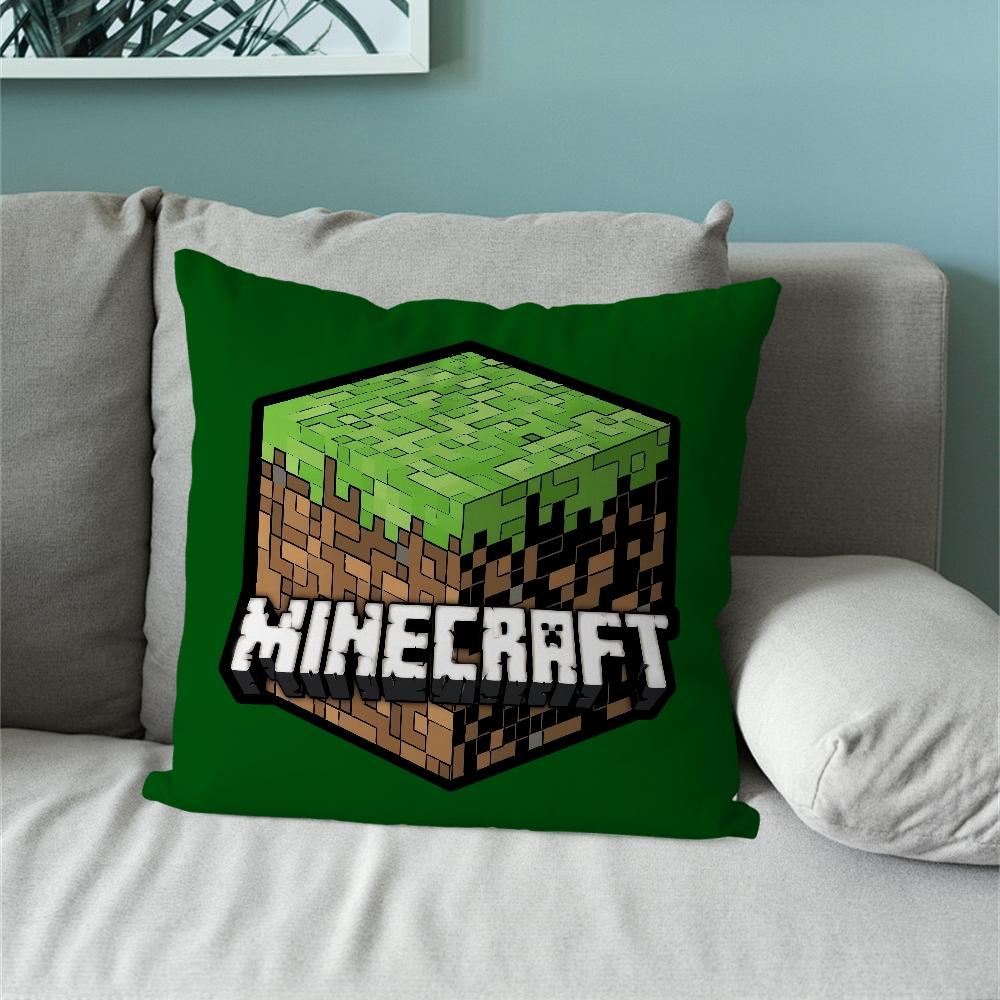M-Mines C-Craft Spiel Kissenbezug Für Sofa Nachttisch Schlafzimmer Rückenlehne Wohnbüro Kissen Quadratisch Bedruckt Mehrere