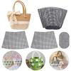 1Set Plastic Mesh Canvas Bag Sheets Plastic Net Cover DIY Crafting Handbag Accessories Acrylic Yarn Crafting Knit