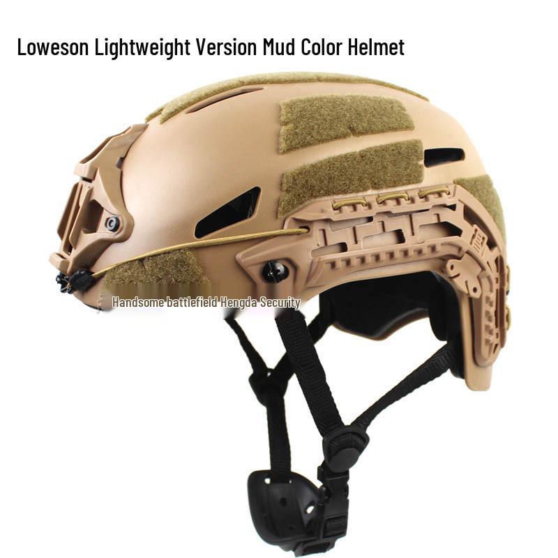Lowa Xun Tactical Mountaineering Helmet - Lightweight Military Fan Helmet for CS