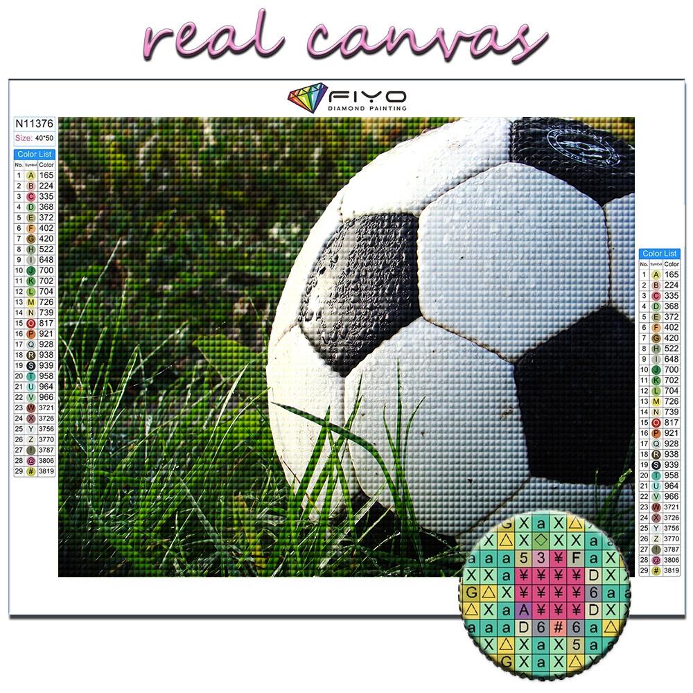 Diamond Embroidery Soccer Sports 5D DIY Diamond Painting Cross Stitch Rhinestone