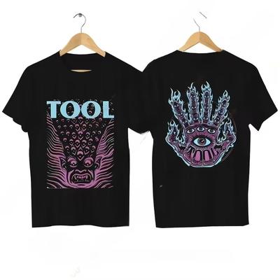 Werkzeugband Metal Musik Lässiges T-Shirt Luxusmarke für Unisex und Damen Top 2026 Neues Bandlogo Rock