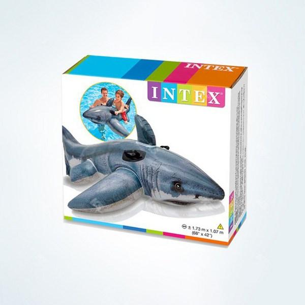 Intex Great White Ride-On Tube 57525, mixed colors, 1 piece, Korean water fun items