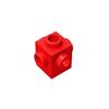 10 pezzi 4733 blocchi MOC compatibili con mattoncini modificati 1x1 con perni su tutti i lati mattoncini educativi fai-da-te all'ingrosso giocattoli per bambini