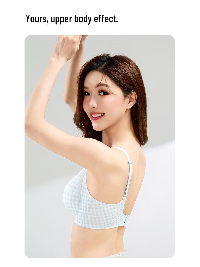 Wire-Free Comfortable Lifting Bra with Side Support
