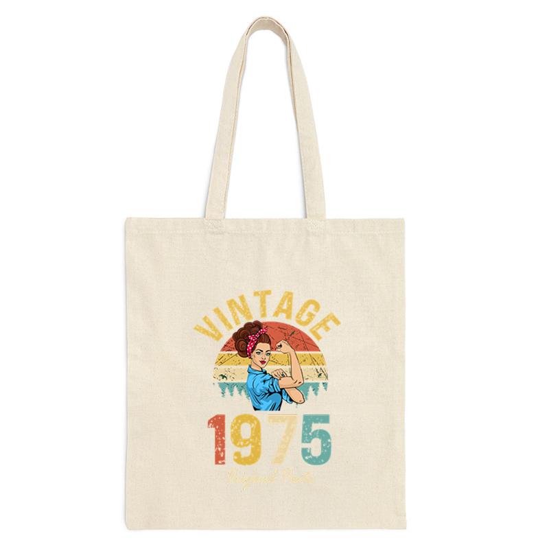 Women's Shoulder Bag Vintage Printed Shopping Bag Casual Fashion Birthday Year Women's Vintage Handbag