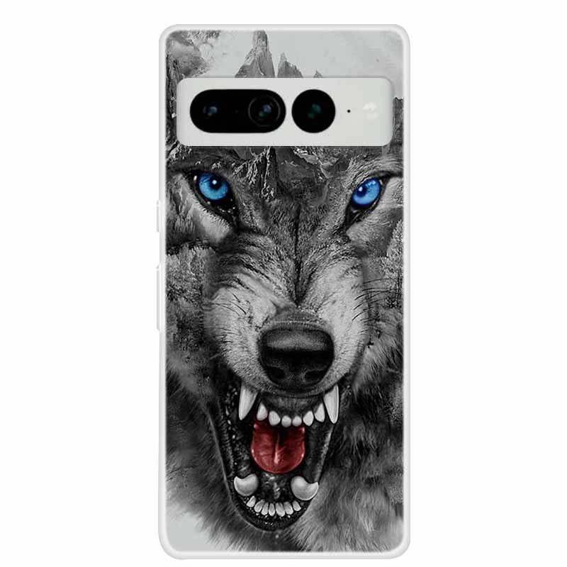 For Google Pixel 7 Pro Case Luxury Silicone TPU Soft Back Cover Phone Case For Google Pixel7 Pro Coque Audio Shockproof Funda