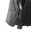 AKIRANAKA Horsehide Leather Double Riders Jacket 1 Black Women Used
