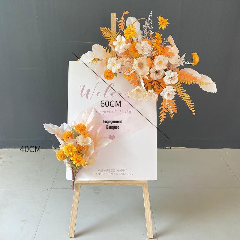 Artificial Wedding Venue Floral Decor for Aisle, Stage, and Reception