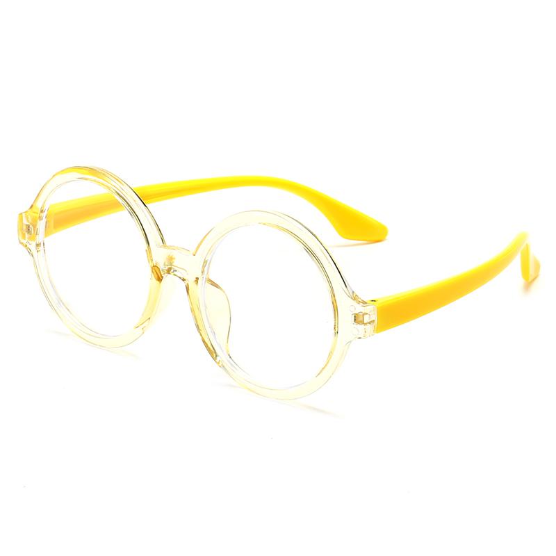 Anti Blue Light Children Glasses Round Boy Girl Eyeglass Frame Optical Eyewear Ultralight Eye Protection Computer Goggles