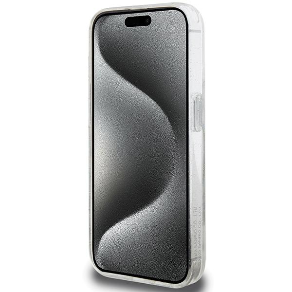 Karl Lagerfeld Klhmp15Shmrskhh Iphone 15 / 14 / 13 6.1 Biały/White Hardcase Ring Stand Karl Head Magsafe