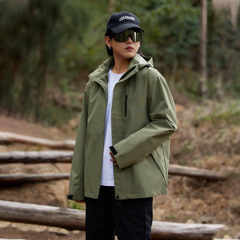 Jacket Men's Autumn New Mountain Jacket Men's and Women's Same Style Multi-Color Outdoor Windproof Mountaineering Couple Jacket Trendy