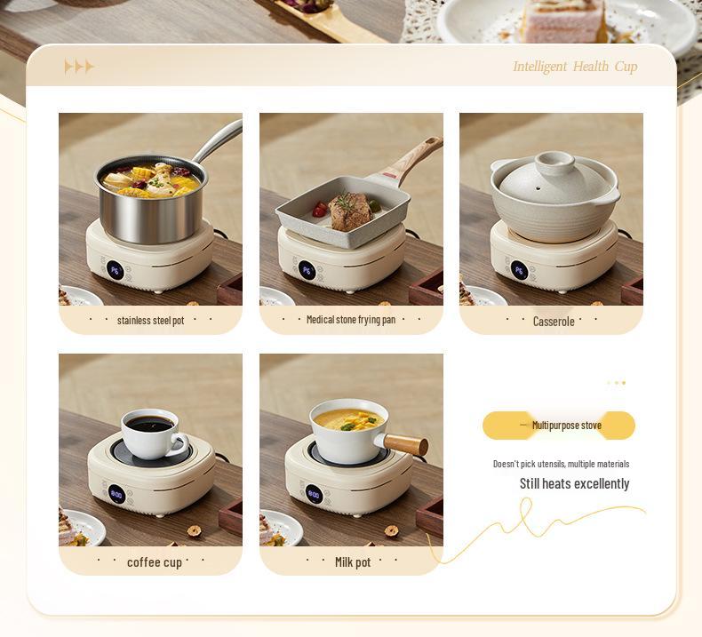 Multifunctional Indoor Electric Tea Stove for Boiling Water - Compact Design