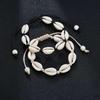 Summer Beach Shell Anklet For Women Bohemian Braided Rope Adjustable  Chain Bangle Girls Leisure Vacation Jewelry