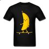 Fun Banana Graphics  Clothing Trend O Collar Short Sleeve Quick Drying Top Youth Vitality Hip Hop Funny Boy T-Shirt