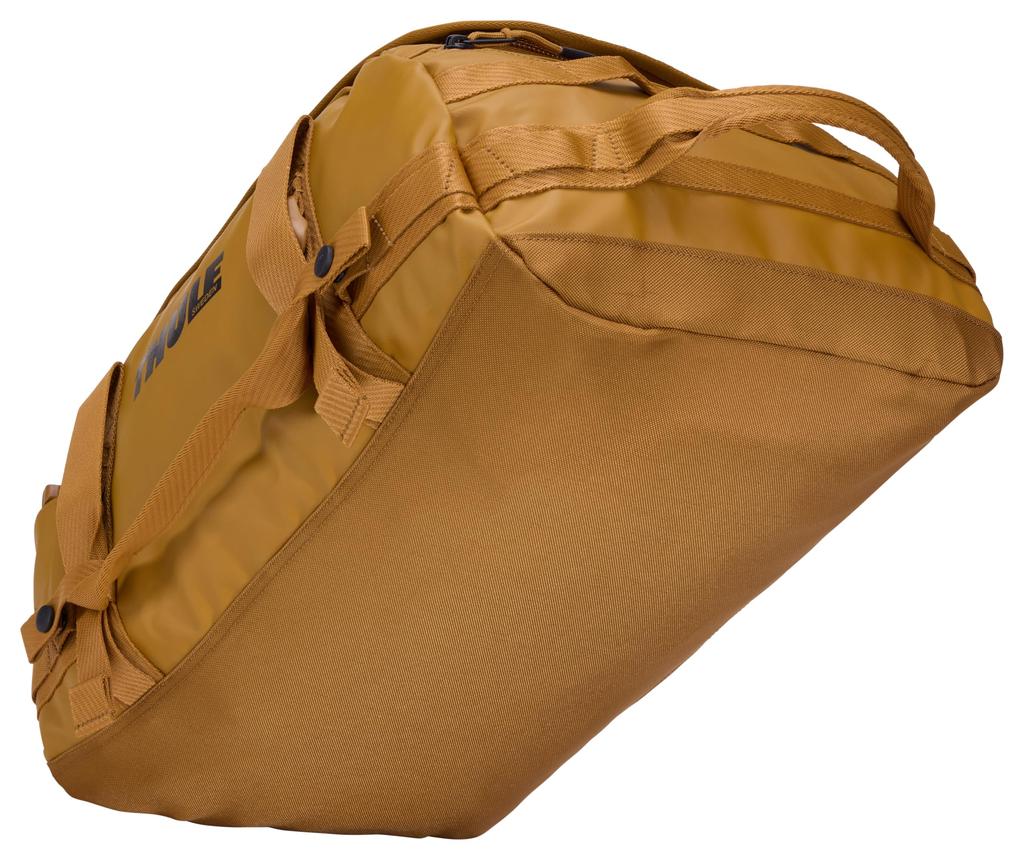 Thule Chasm Duffel 30L Heavy Duty Weather Resistant Lockable Zipper Pull Golden 1.2kg