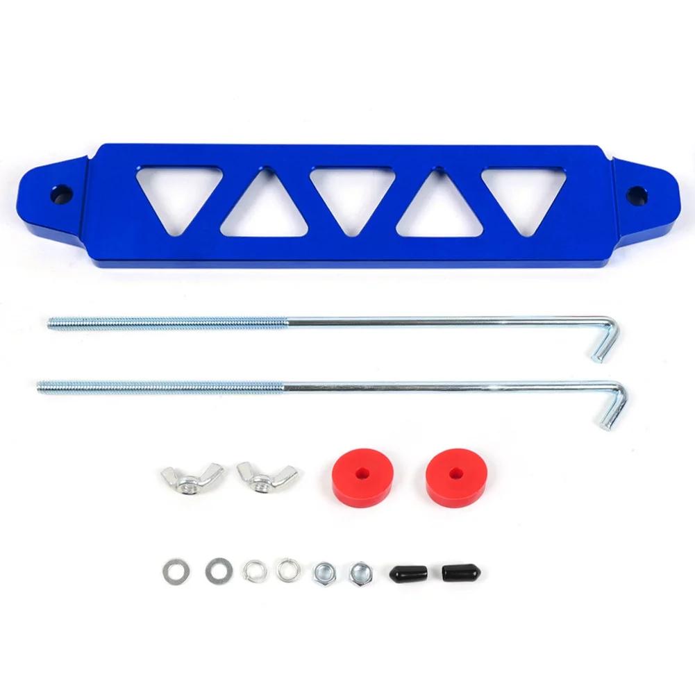 5-Hole Bracket Aluminum Battery Mount Aluminum Alloy Construction Enhanced Stability Aluminum Alloy Battery Holder