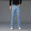 Men's Big Flared Jeans Boot Cut Leg Flared Loose Fit Male Designer Classic Casual Jeans Jeans For Men