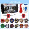 Premium Quality 12pcs Beyblade Set Portable Gyro B122 B125 B127 With Storage Case
