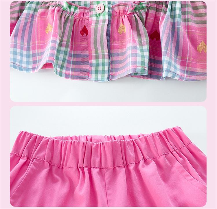 Girls' Thin Vest Set for Summer 2026 New Style Baby Stylish Summer Clothing Children's Casual Two-piece Set