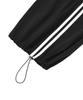 Lmr Layered Track Nylon Skirt Pants Black