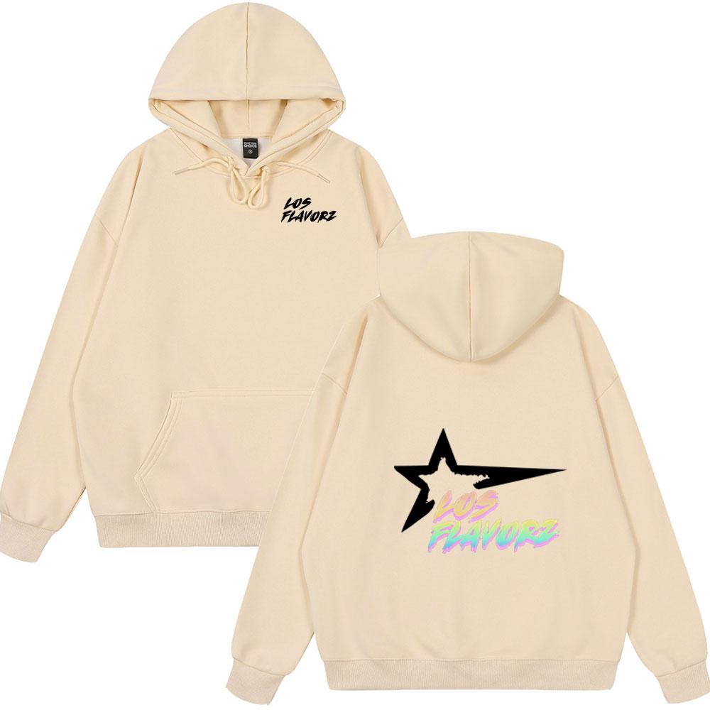 2025 Rapper Dei V LOS FLAVORZ 2025 Neues Album Hoodies Herren Damen Kleidung Mode Hip Hop Langarm Sweatshirts Paar Pullover