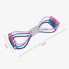 Resistance Fitness Band Yoga Gym Fitness Equipment Pull Rope Figure 8 Elastic Chest Expander Muscle Training Pull Rope