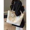 Red wedding bag large-capacity bag women's new high-end shoulder commuter bag bridal wedding tote bag
