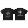 T-shirt con testa di Cristiano Ronaldo con firma Grafica alla moda Ronaldo CR7 Maglietta Cristiano Ronaldo Calcio Vintage Ronaldo
