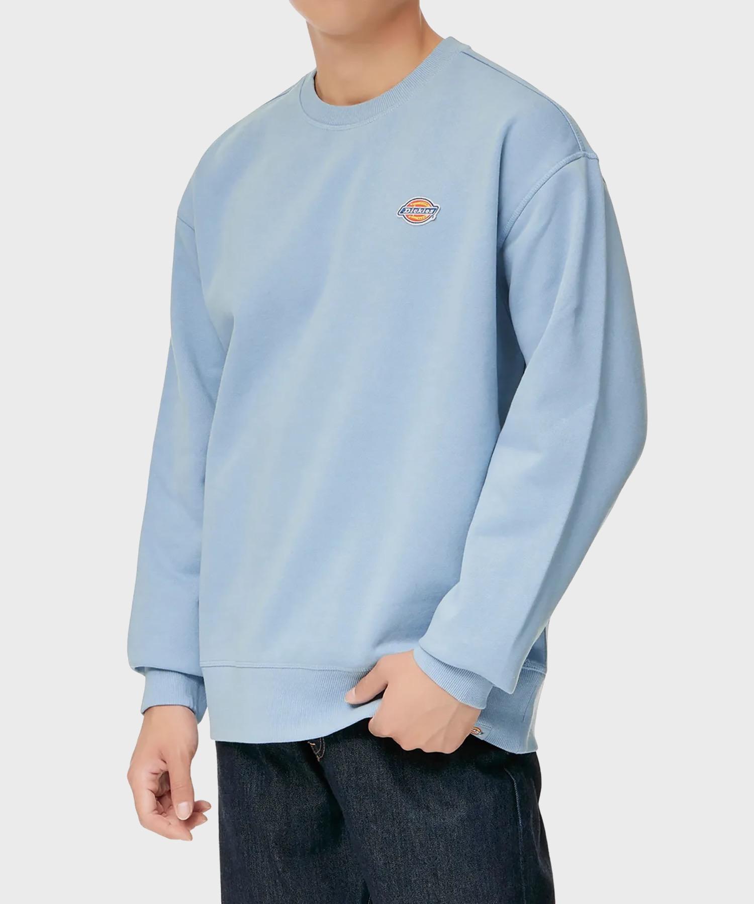 Dickies Fleece Relaxed Crewneck Ashley Blue Ashley Blue/S