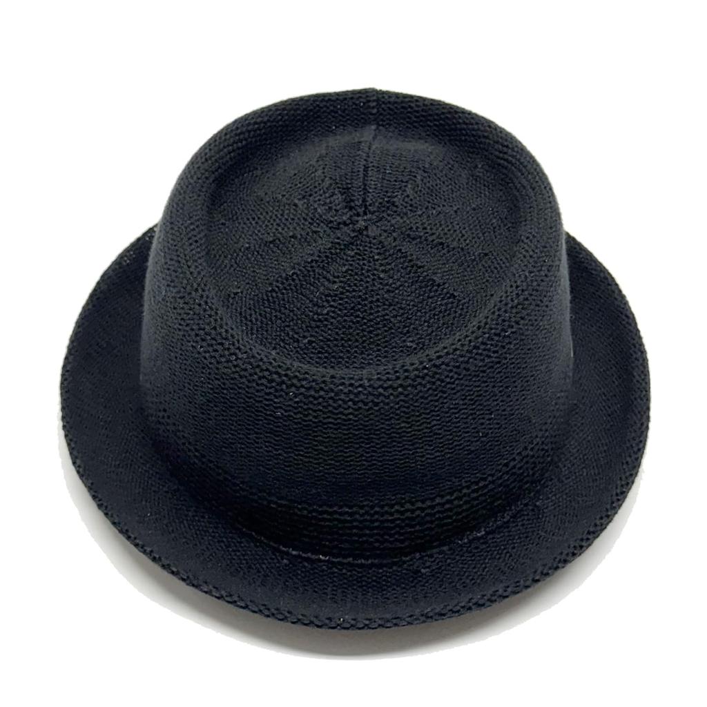 Ruben BLACK CLECTION Knitted Thermo Pork All One Size Fits Black Custom-Made Cotton-Polyester Hat, Pie, Season, All,