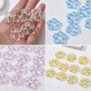 Hollow Out Floral Necklace Fashion Pendant Charm Neckchain Stackable Stylish Choker Chain Handmade Clavicle Chains
