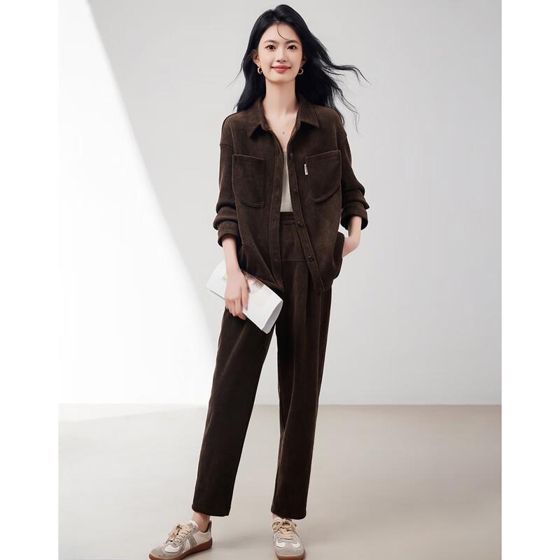 Like Water Years Women's Elegant Long Sleeve Top & Pants Set